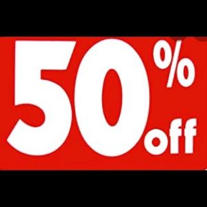 Bundle 2+ items to get 50% off